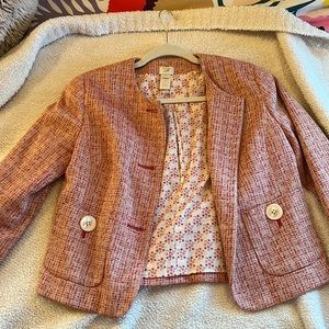 J. Jill pink blazer